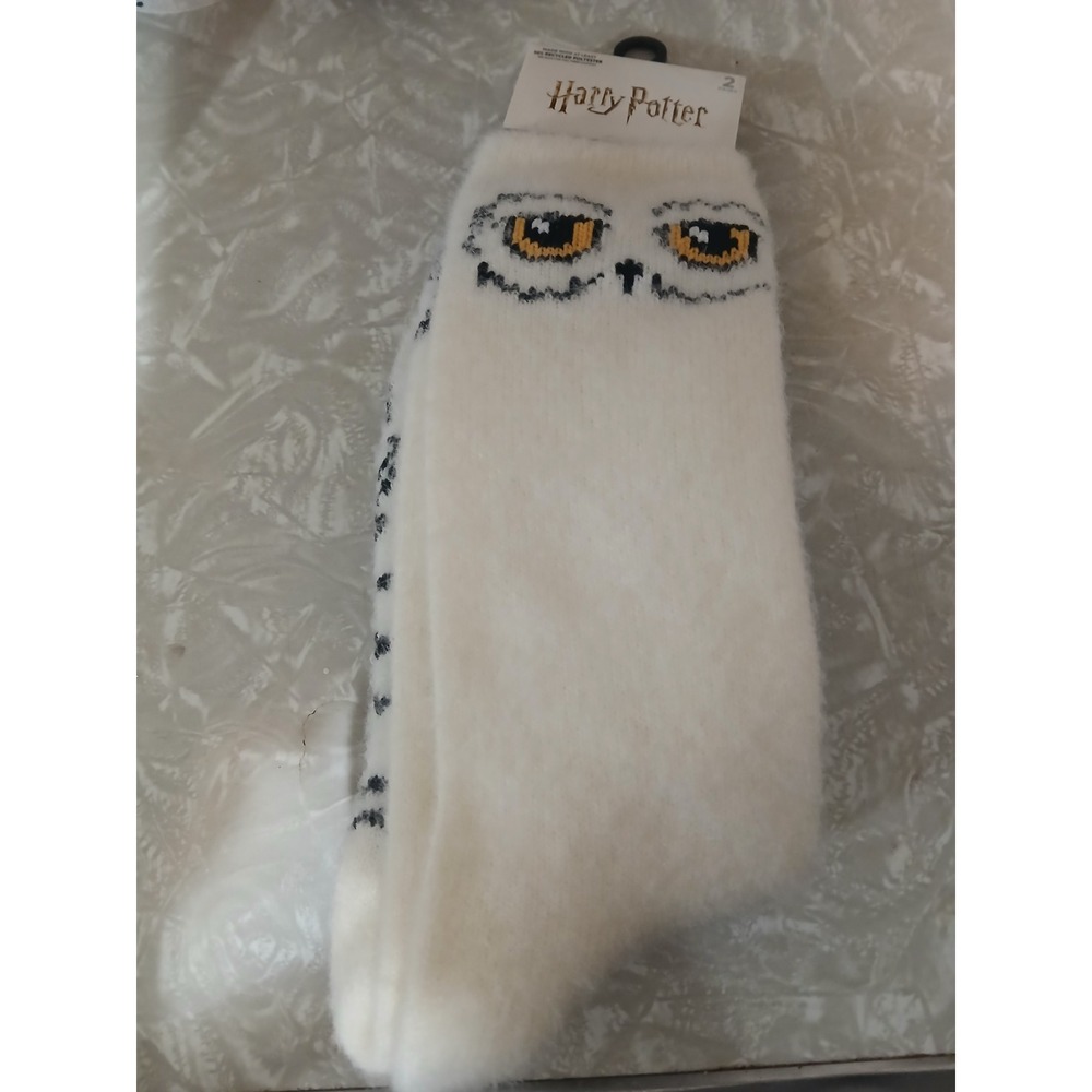 Harry Potter Soft Owl Lightning Socks 2pk